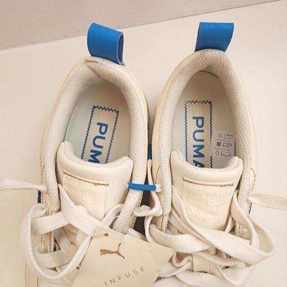 NWOB Puma Cream Blue Mayze Infuse Women's Sneakers Size 7 - Picture 10 of 16